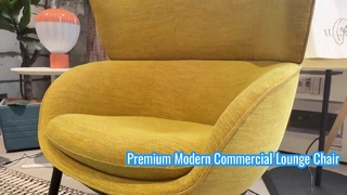Modern Commercial Lounge Chair for Hotel and Office Spaces